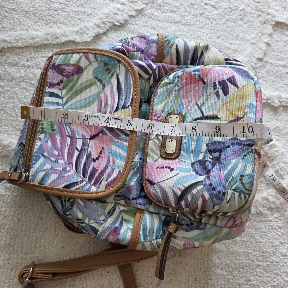 Butterlies Multi-Color Backpack - Picture 15 of 16